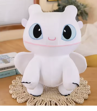 Snuggle-Soft Night Fury Dragon Plush – Toothless-Inspired Pillow Buddy & Gift